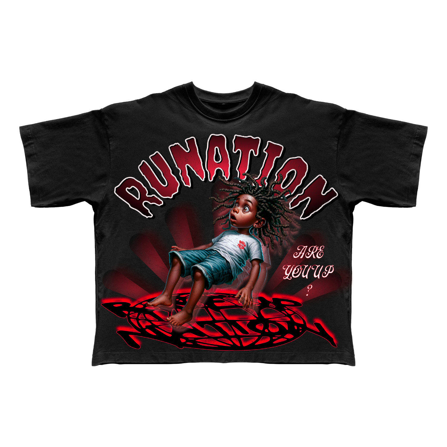 “Runation Boxy Tee – Premium Oversized Streetwear Essential”