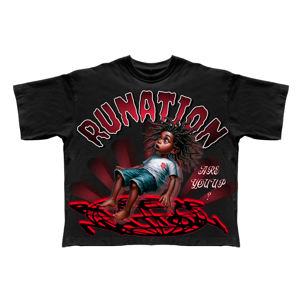 “Runation Boxy Tee – Premium Oversized Streetwear Essential”