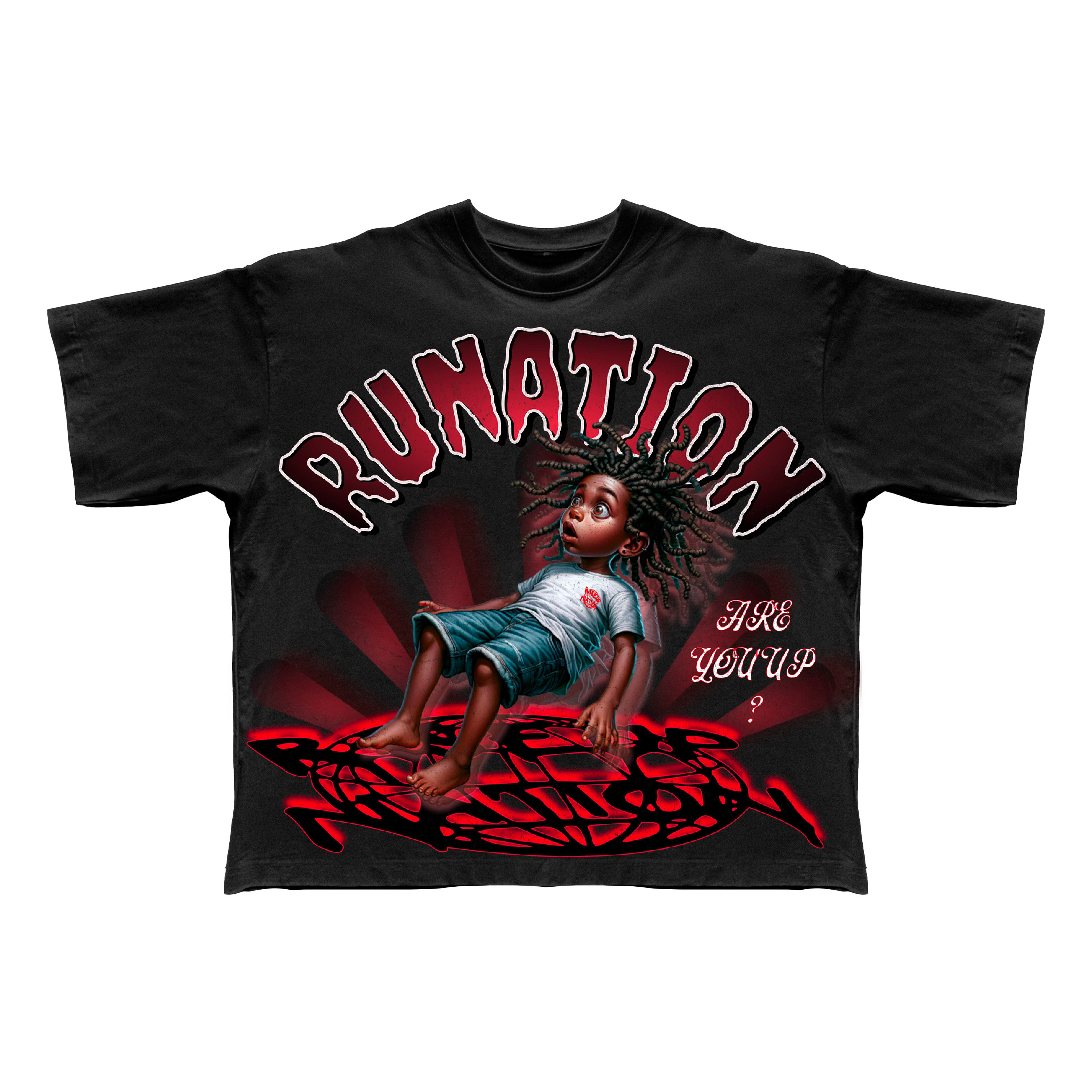 “Runation Boxy Tee – Premium Oversized Streetwear Essential”